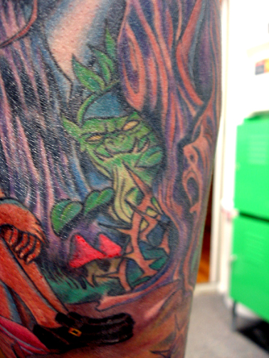 Tattoos - Fantasy Fairy tattoos - lost girl close up1